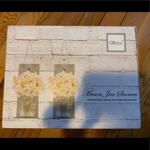 Mason Jar Sconces